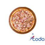 Pizza de atun y cebolla