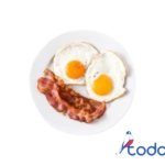 Huevo frito o revuelto con bacon