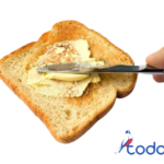Desayuno continental con mantequilla