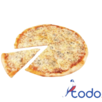 Pizza de queso gouda