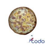 Pizza carbonara