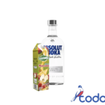 Botella de vodka absolut 750ml + 1 caja de jugo 1litro